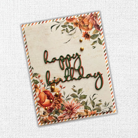 Autumn Florals Basics 6x6 Paper Collection 35448