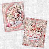 Sweet Valentine Embossed Die Cuts 33069 - Paper Rose Studio