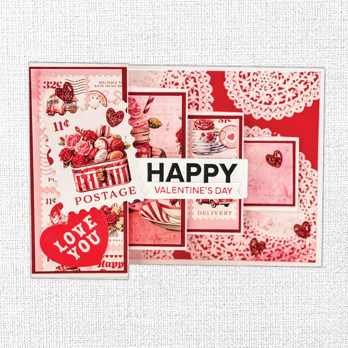 Sentiment Banner Strips Metal Cutting Die 34392