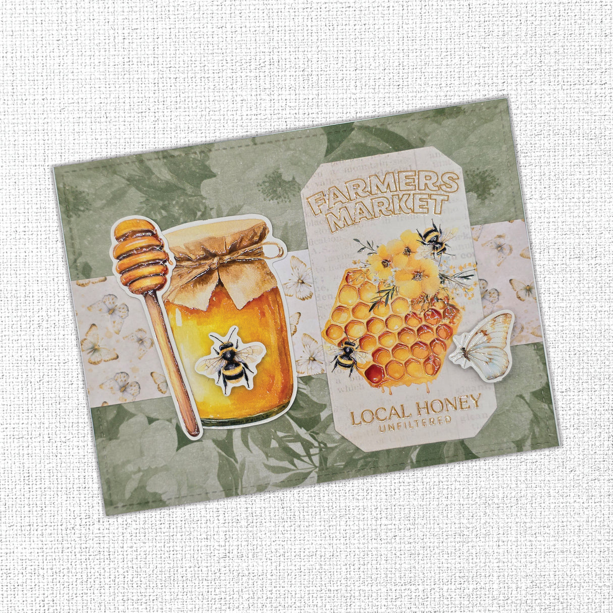 Bees & Butterflies Embossed Die Cuts 33585