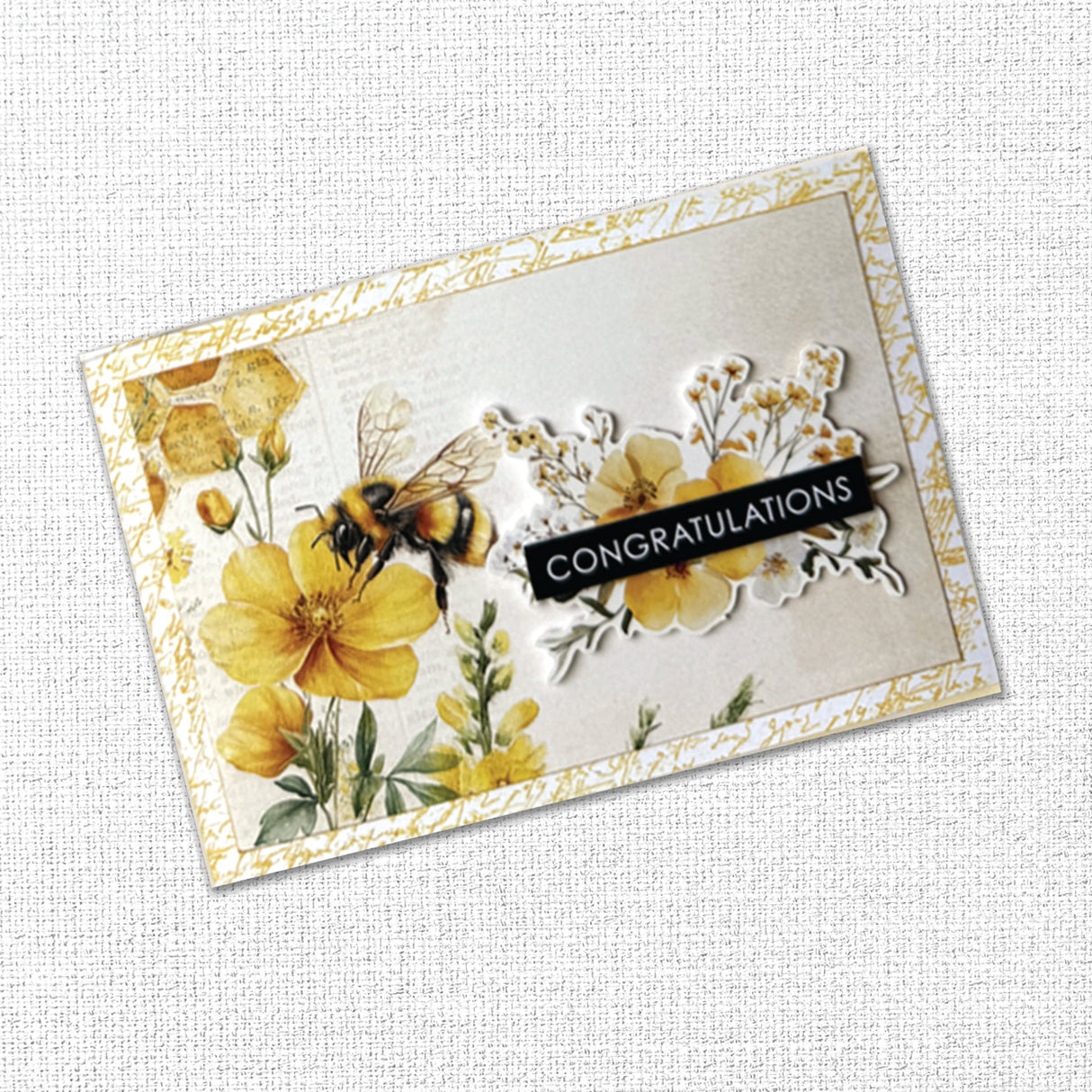 Bees & Butterflies Embossed Die Cuts 33585 - Paper Rose Studio