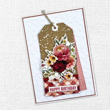 Vintage Rose Embossed Die Cuts 33645 - Paper Rose Studio