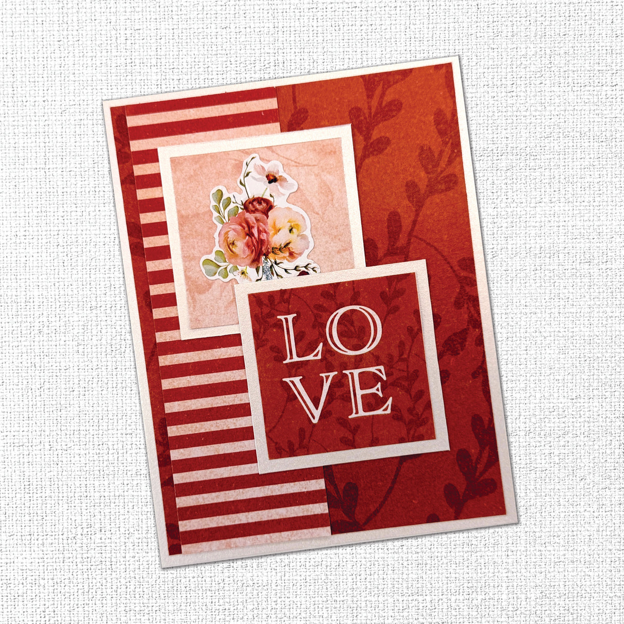Vintage Rose Embossed Die Cuts 33645