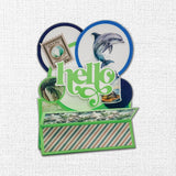Seaside Memories 6 x 8" Embossed Die Cuts 33798 - Paper Rose Studio