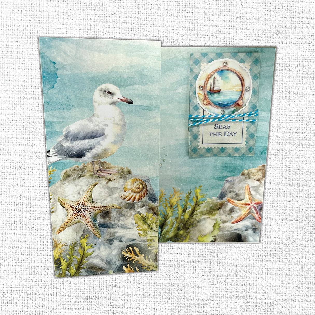Seaside Memories 6x8" Quick Cards Kit 33804