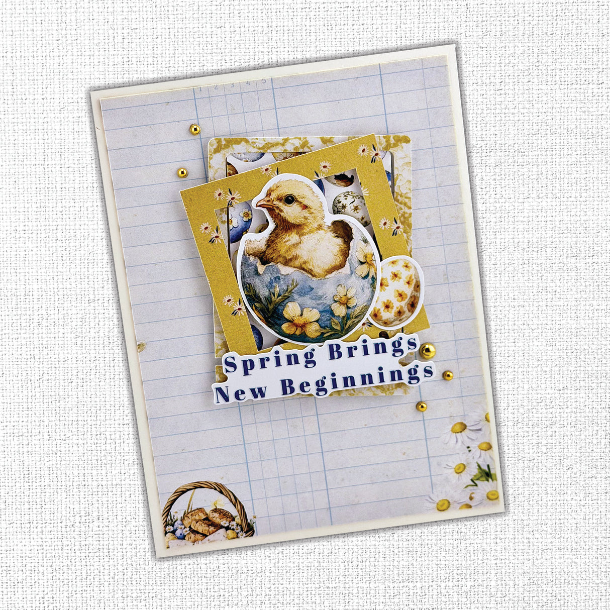 Rustic Easter Embossed Die Cuts 34215