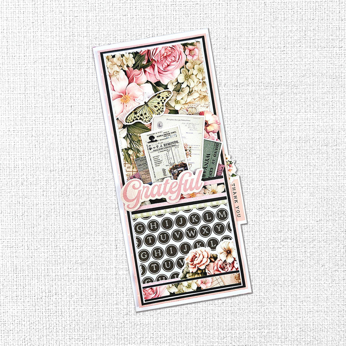 Afternoon in the Park Embossed Die Cuts 34365 - Paper Rose Studio
