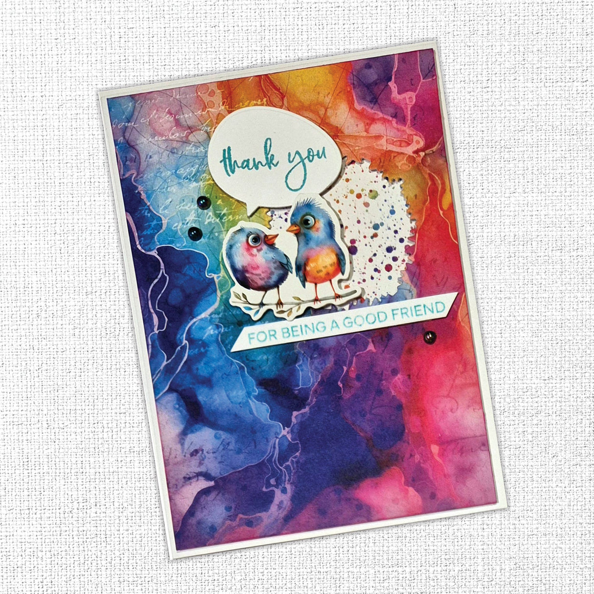 Rainbow Village 6x8" Birds Embossed Die Cuts 35350 - Paper Rose Studio
