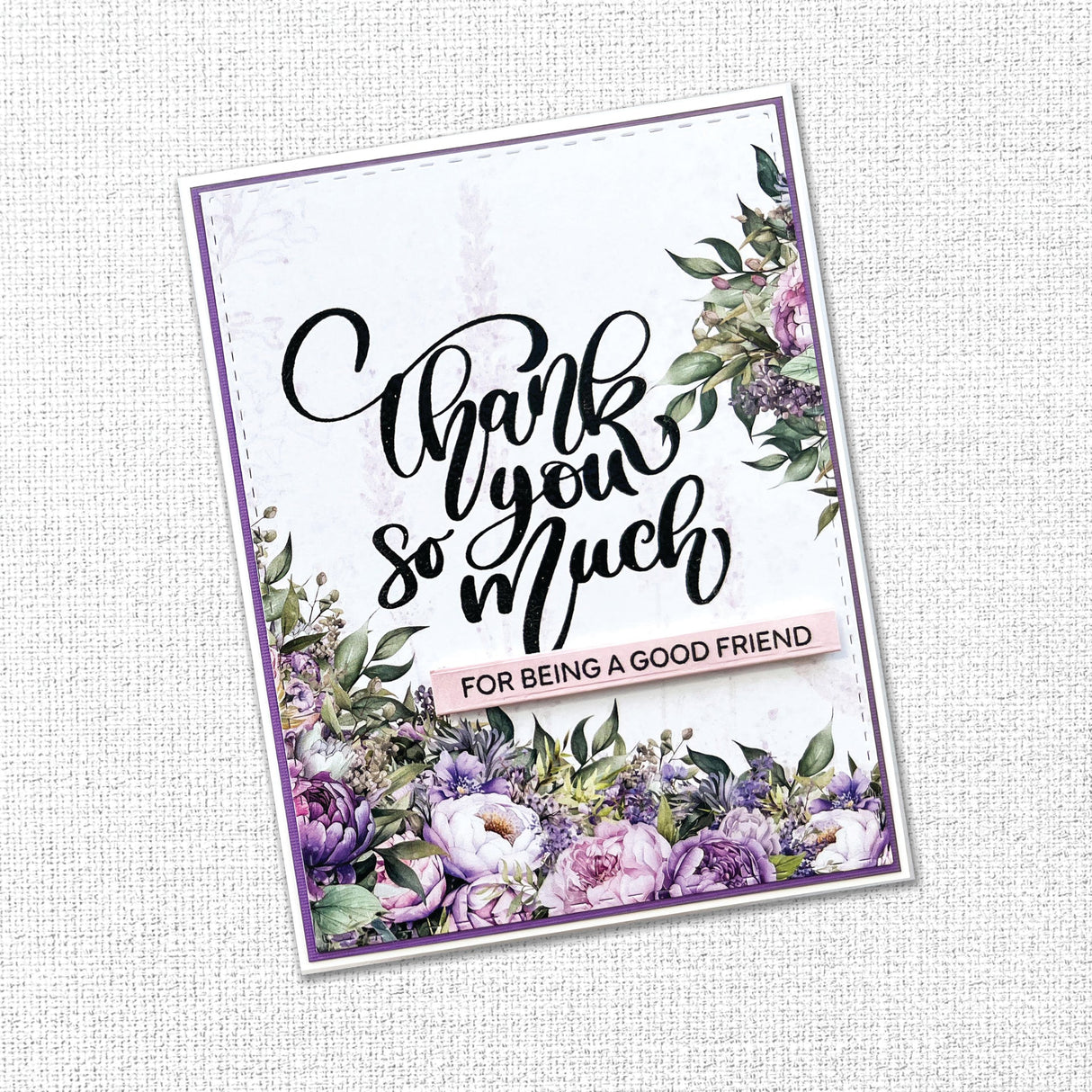 Thank You Metal Cutting Die Set 34404 - Paper Rose Studio