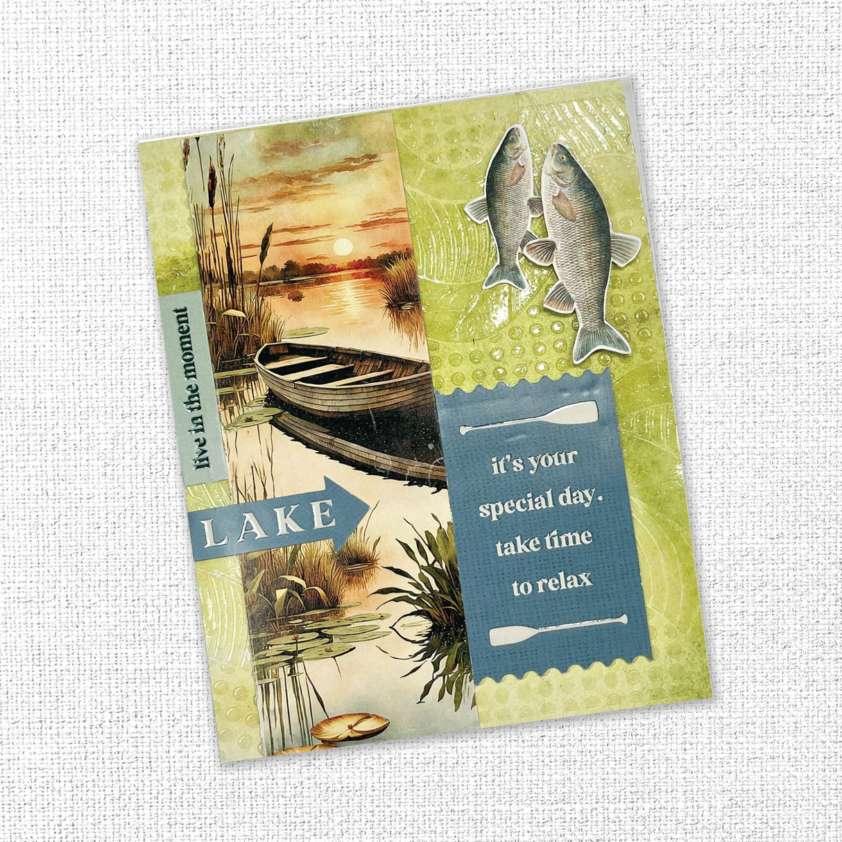 Lakeside Memories Embossed Die Cuts 34740 - Paper Rose Studio