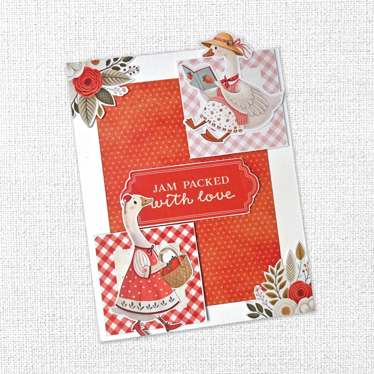 Strawberry Friends Cut Aparts Paper Pack 34908 - Paper Rose Studio