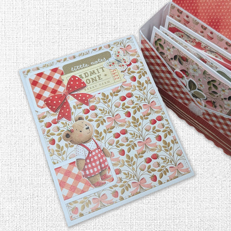 Papercuts Cardmaking Kit - Strawberry Friends 34920 - Paper Rose Studio