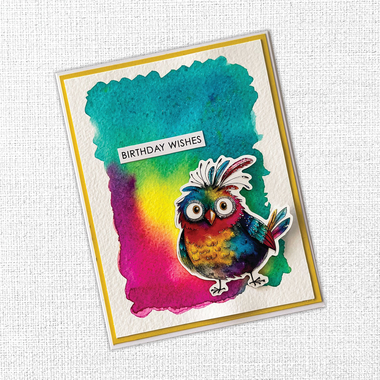 Rainbow Village 6x8" Birds Embossed Die Cuts 35350 - Paper Rose Studio