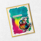 Black & White A5 12pc Sentiment Sheets 19023