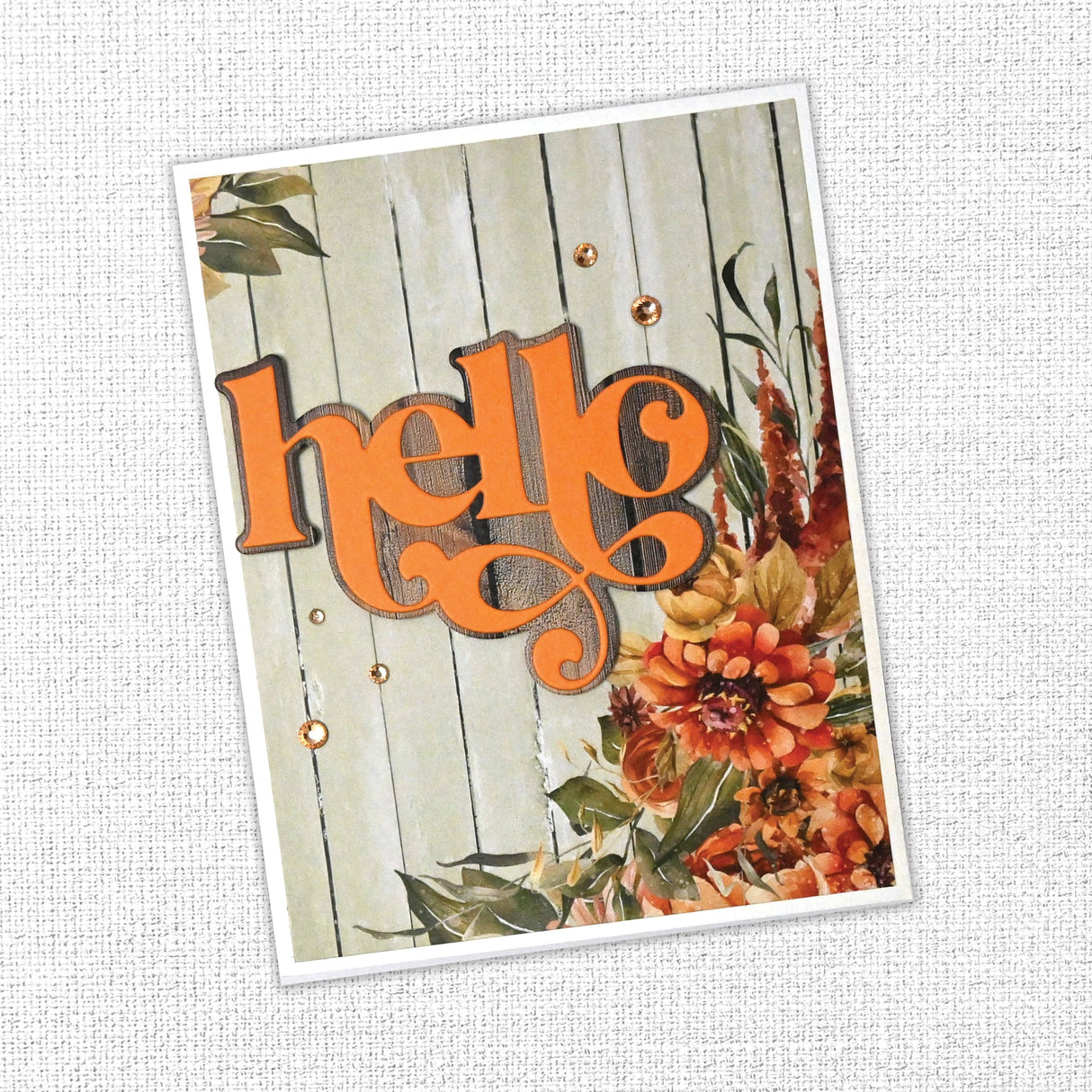 Autumn Florals Basics 6x6 Paper Collection 35448 - Paper Rose Studio