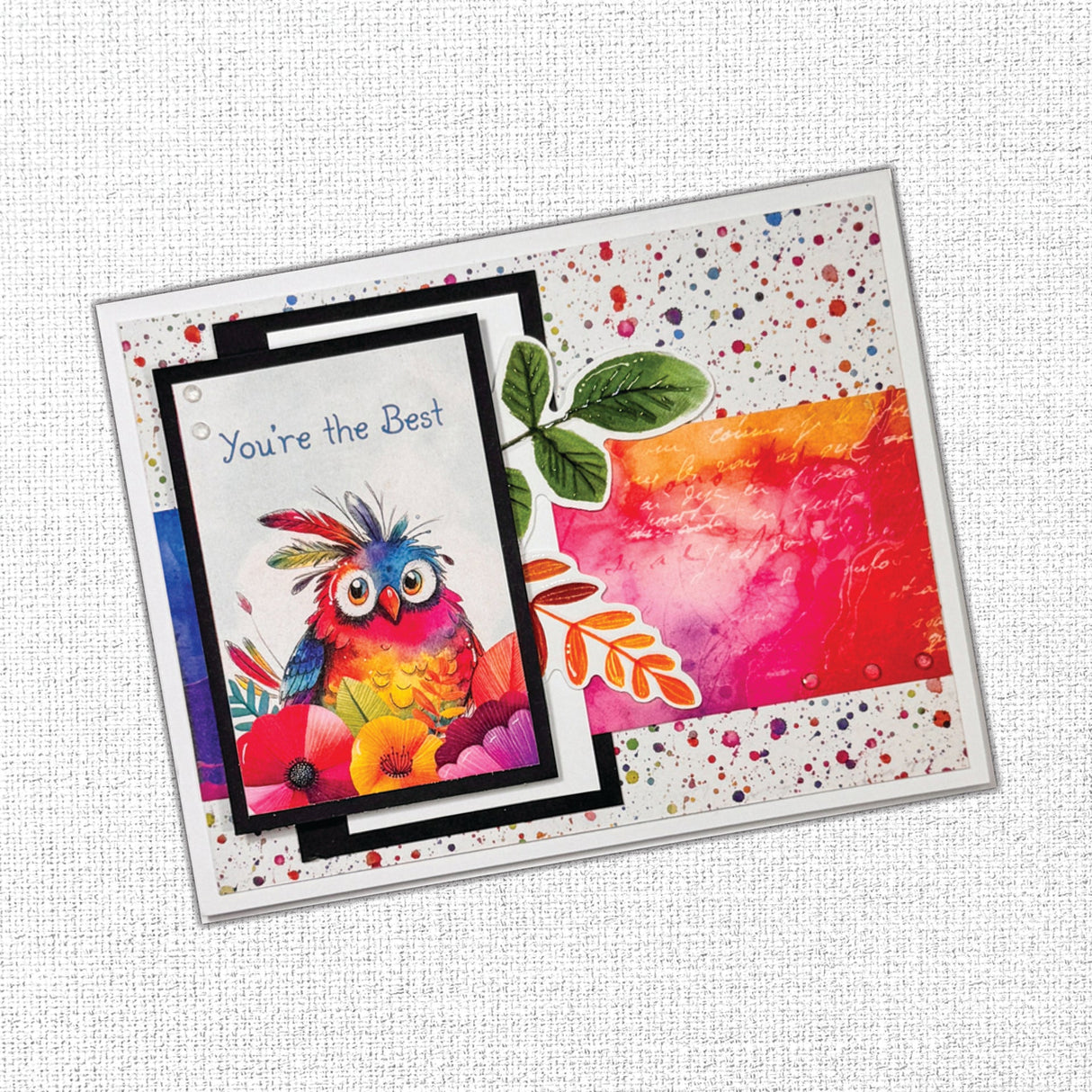 Winter Plaid 3D Embossing Folder 32289