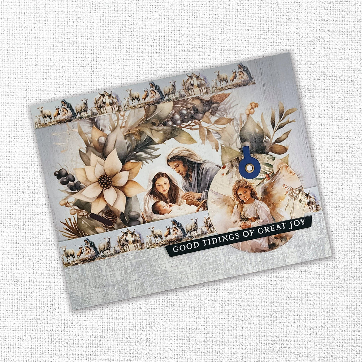 Joy to the World Papercuts Cardmaking Kit 35530 - Paper Rose Studio