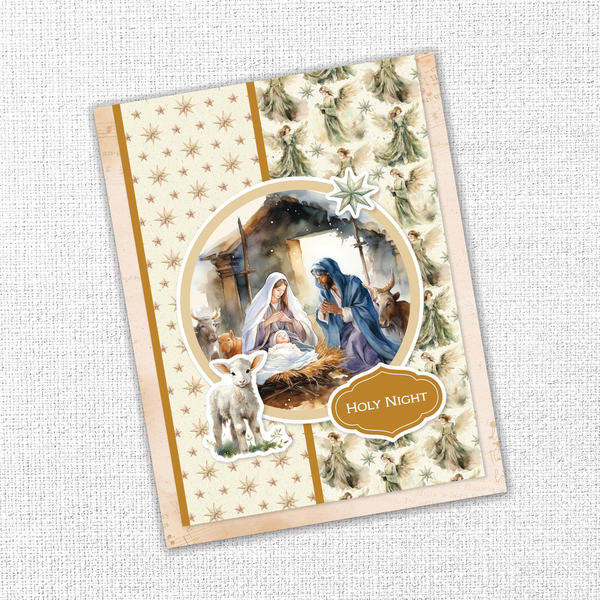 Merry and Bright 6x8" Quick Card Die Cuts 35704 - Paper Rose Studio