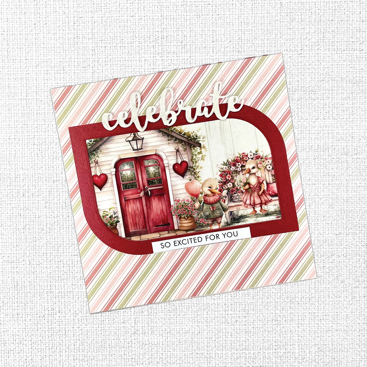Heartwood House 6x8" Embossed Die Cuts 35734 - Paper Rose Studio
