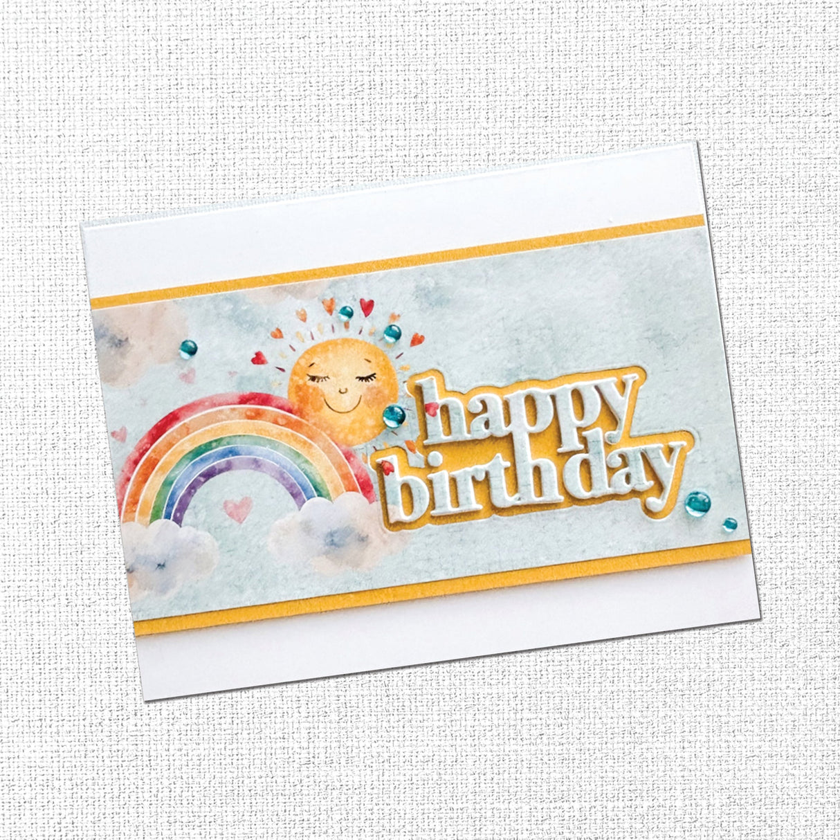 Happy Birthday Chunky Layered Metal Cutting Die 19547 - Paper Rose Studio