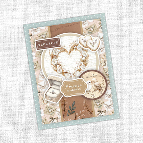 Heart & Home 6x8 Tags & Tickets Embossed Die Cuts 36550