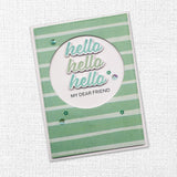 Stacked Sentiments No. 2 Metal Cutting Die Set 34389 - Paper Rose Studio