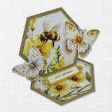 Bees & Butterflies Embossed Die Cuts 33585 - Paper Rose Studio