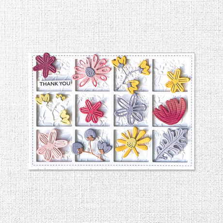 Etched Leaves 1 Metal Cutting Die 28960 - Paper Rose Studio