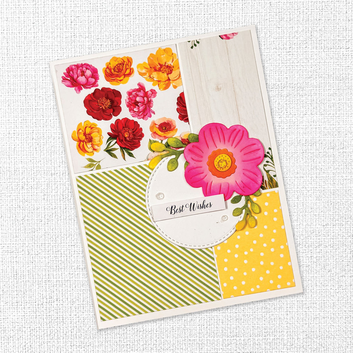 Etched Blooms 2 Metal Cutting Die 28933 - Paper Rose Studio