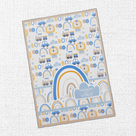 Hello Little Boy 6x8" Quick Cards Collection 29991 - Paper Rose Studio