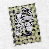 Leaf Sprig Metal Cutting Die 33900 - Paper Rose Studio