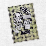 Leaf Sprig Metal Cutting Die 33900 - Paper Rose Studio