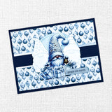 White Christmas Gnomes Embossed Die Cuts 32880