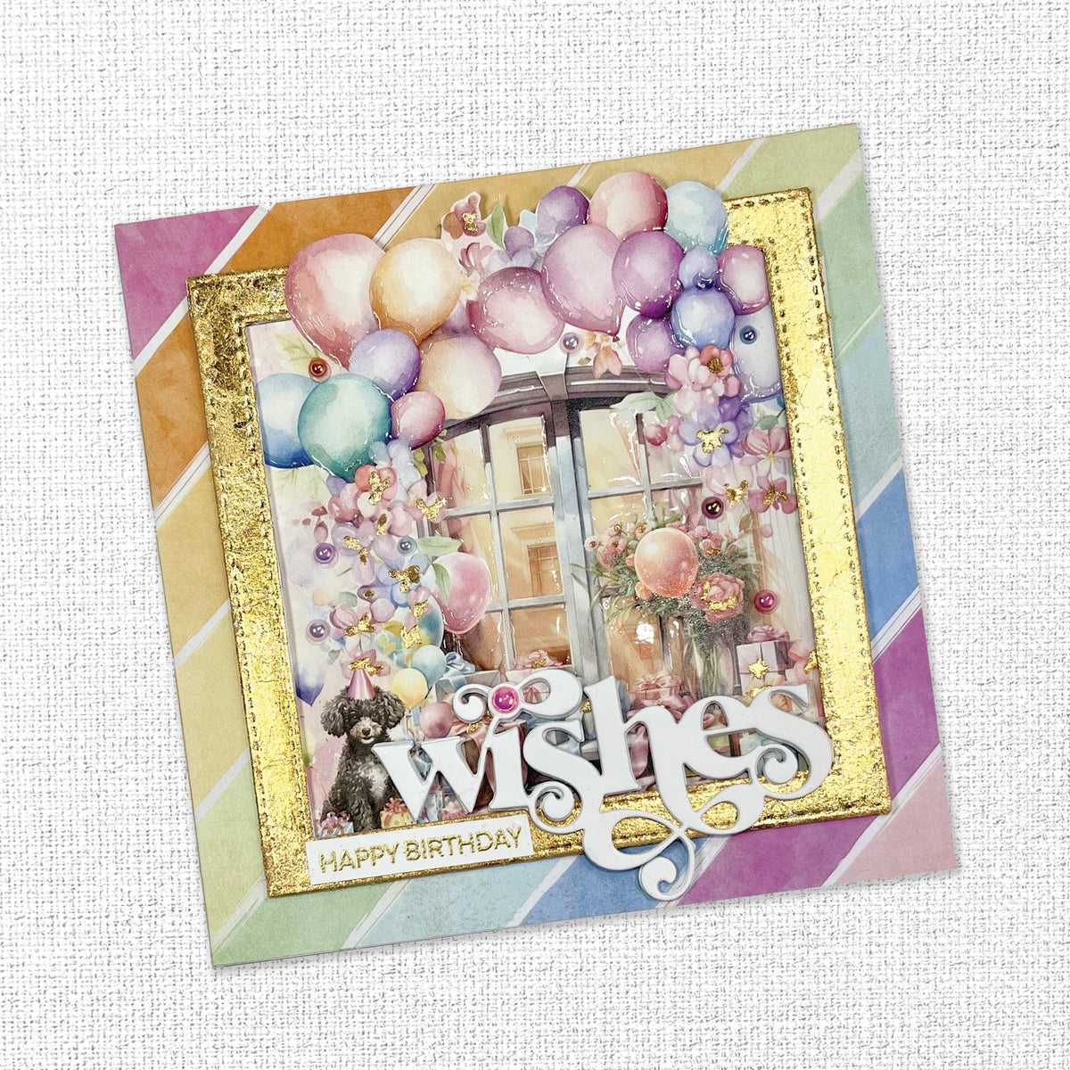 Birthday Fun Tags & Tickets Embossed Die Cuts 33309 - Paper Rose Studio