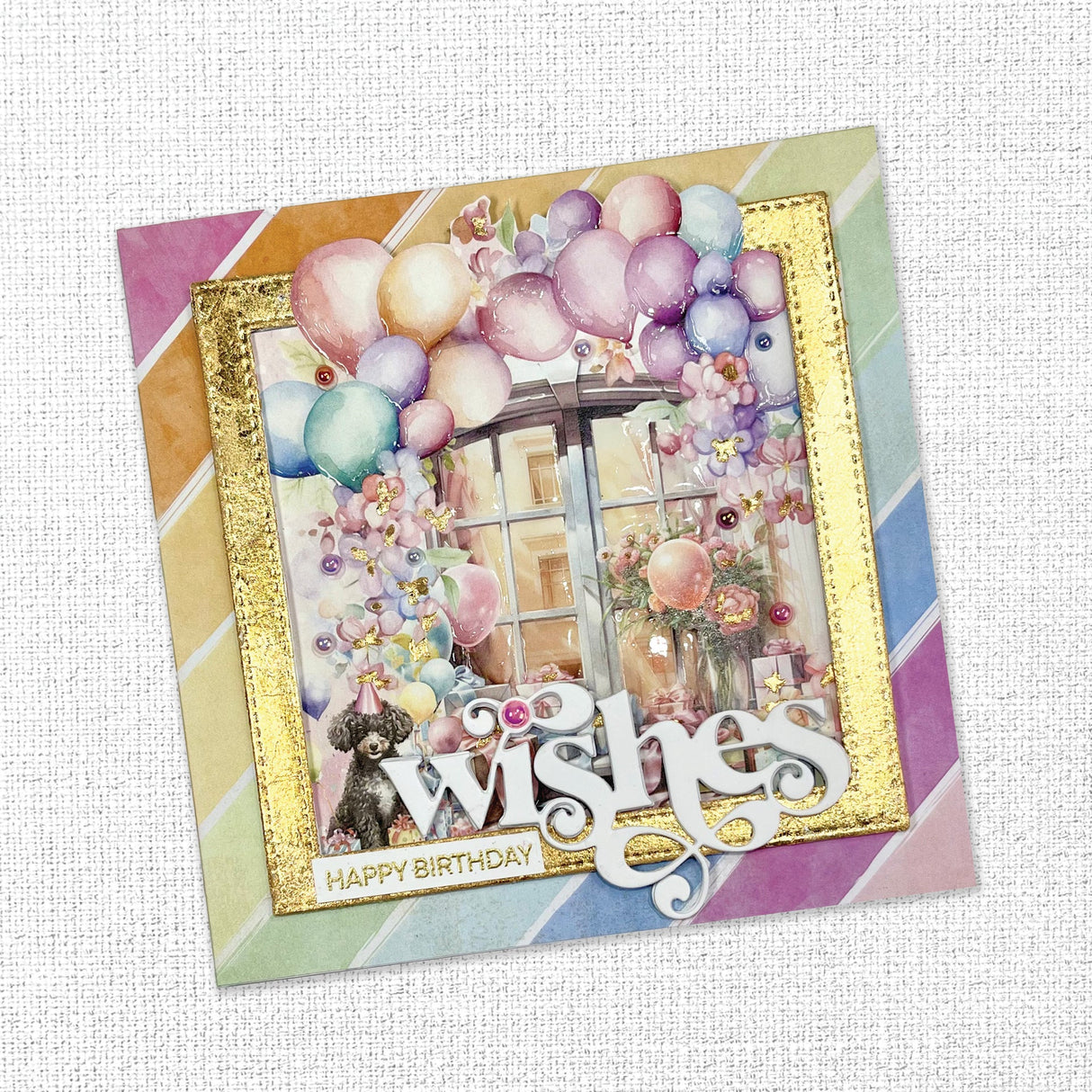 Birthday Fun Tags & Tickets Embossed Die Cuts 33309 - Paper Rose Studio