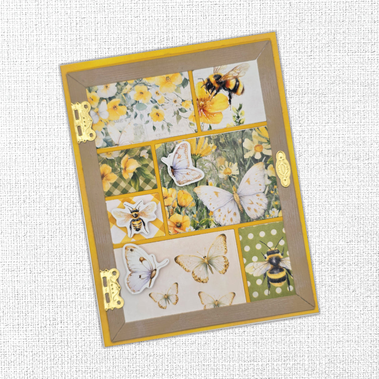 Bees & Butterflies Embossed Die Cuts 33585