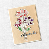 Thank You 4x6"  Clear Stamp Set 34401 - Paper Rose Studio