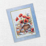 Poppy Garden Embossed Die Cuts 34665 - Paper Rose Studio