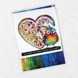 Rainbow Village 6x8" Birds Embossed Die Cuts 35350 - Paper Rose Studio