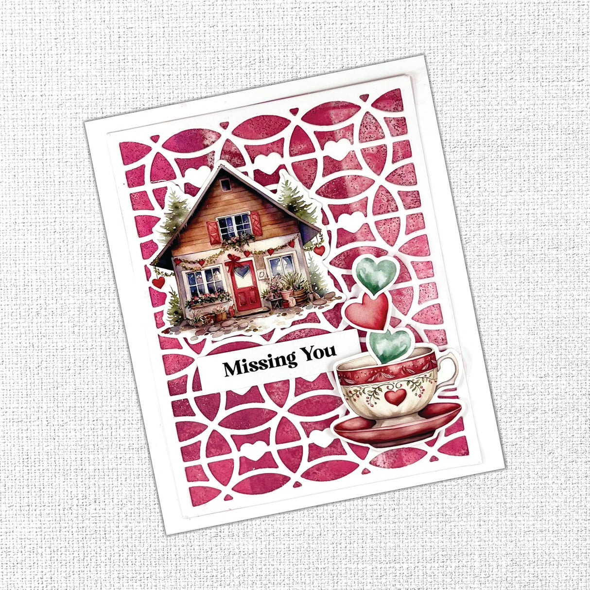 Heartwood House 6x8" Embossed Die Cuts 35734 - Paper Rose Studio