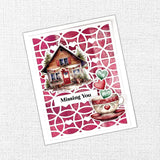 Heartwood House 6x8" Embossed Die Cuts 35734 - Paper Rose Studio