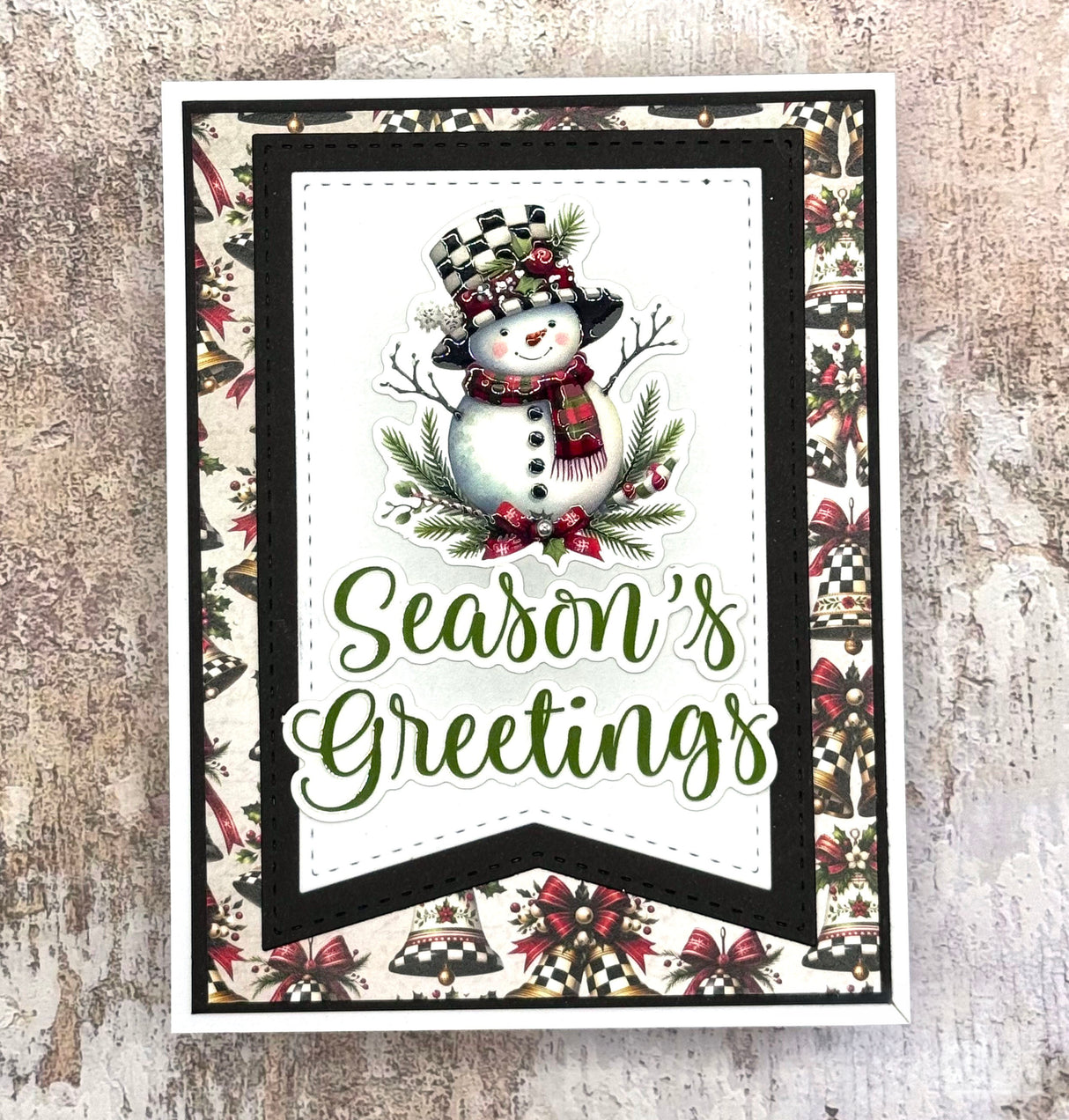 Christmas Wishes 6 x 8" Embossed Die Cuts 37105