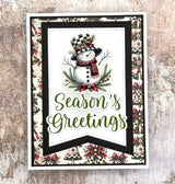 Christmas Wishes 6 x 8" Embossed Die Cuts 37105