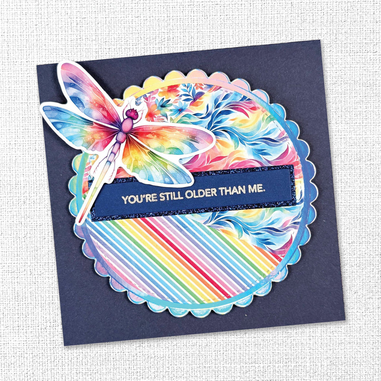 Rainbow Garden Embossed Die Cuts 31698 - Paper Rose Studio