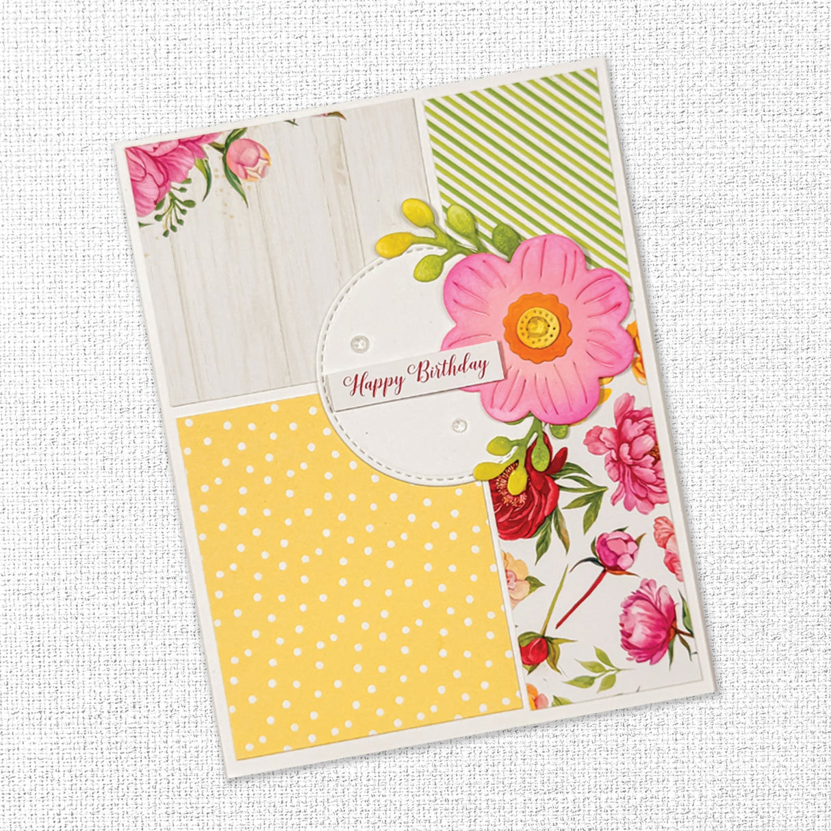 Etched Blooms 2 Metal Cutting Die 28933 - Paper Rose Studio