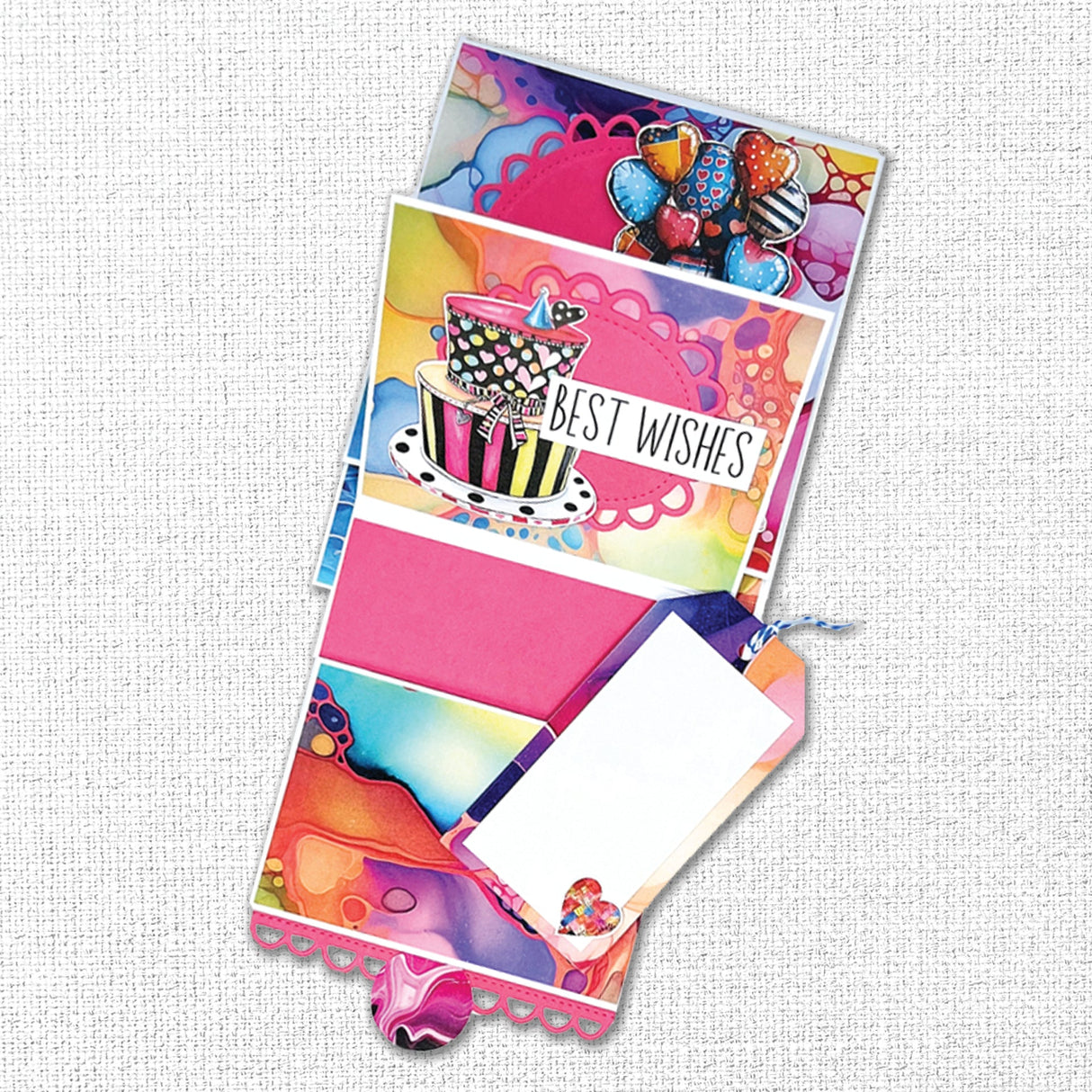 Inky Colour Cut Aparts Paper Pack 31929 - Paper Rose Studio