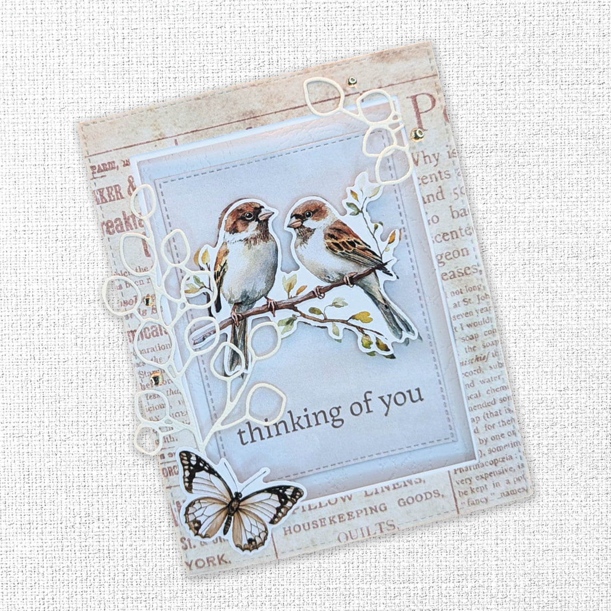 Rectangle Window Tri Fold White Card Bases - 4.25 x 5.5" - 10 pieces 34590 - Paper Rose Studio