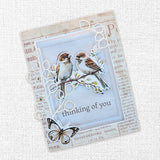 Rectangle Window Tri Fold White Card Bases - 4.25 x 5.5" - 10 pieces 34590 - Paper Rose Studio