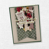 Christmas Holly Embossed Die Cuts 35163 - Paper Rose Studio