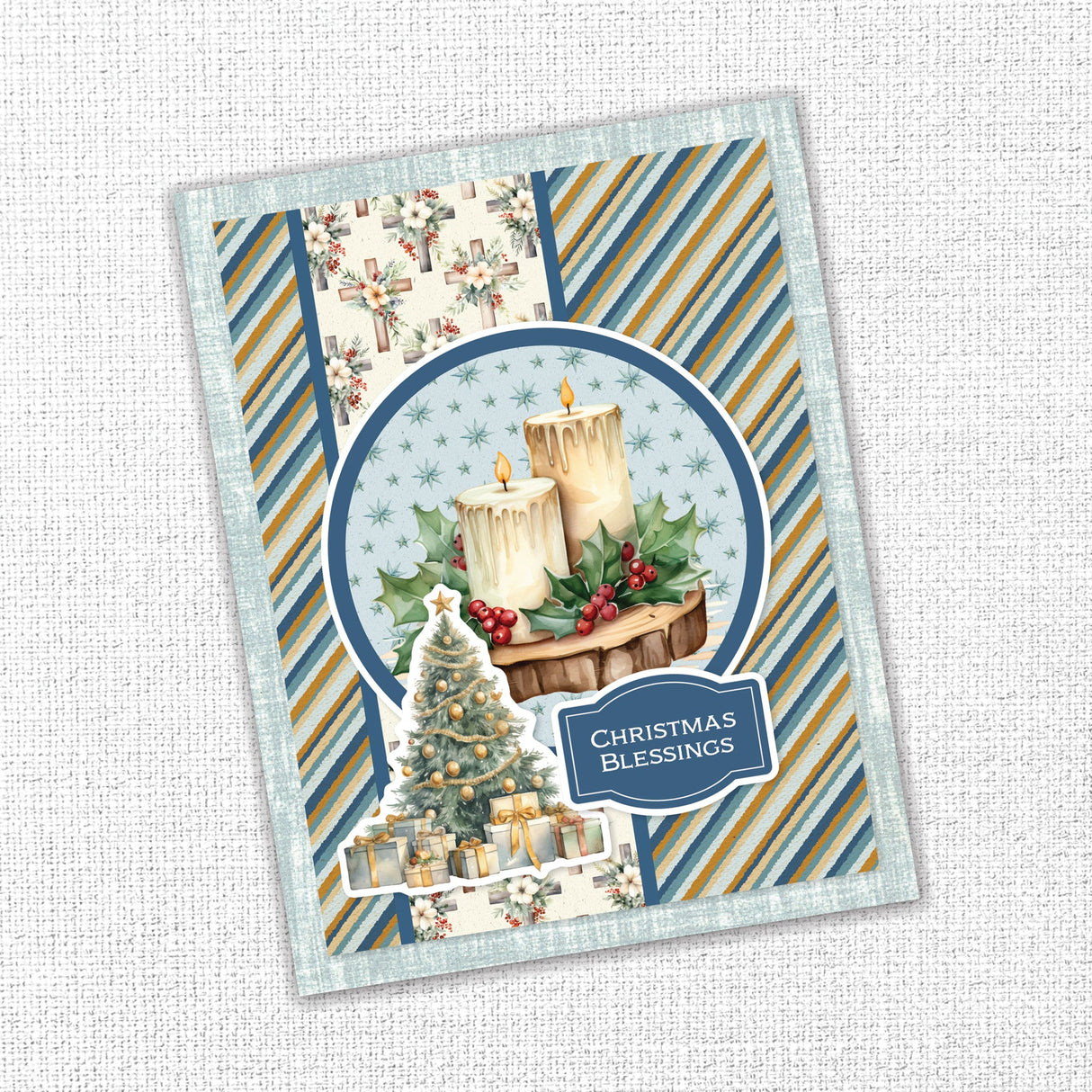 Merry and Bright 6x8" Quick Card Die Cuts 35704 - Paper Rose Studio